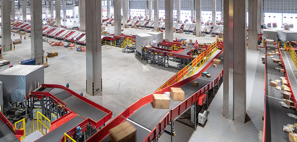 物流输送小型流水线