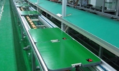 流水线生产厂家谈谈皮带输送机的皮带跑偏及打滑问题